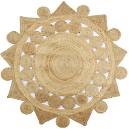 Edinos Dywan ręcznie wypleciony z juty 90 cm