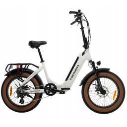 Rower elektryczny 20'' Germina FAT BIKE 250W składak