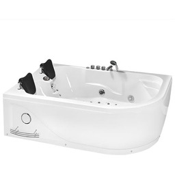 Wanna z hydromasażem asymetryczna Carmen 631 P 180x120