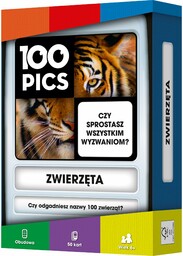 Rebel 100 Pics: Zwierzęta Gra karciana Dla dzieci