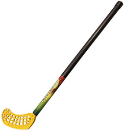 Kij unihokey azetx Cobra Junor 82-90cm żółty prosty