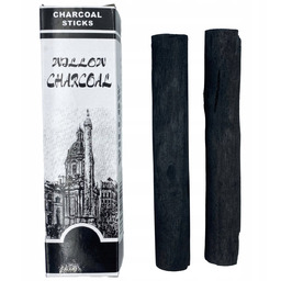 Węgiel czarny w sztabkach WILLOW CHARCOAL grubość 18mm
