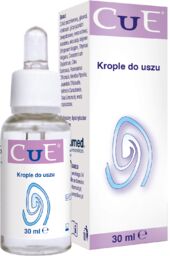 Cue, krople do uszu, 30 ml