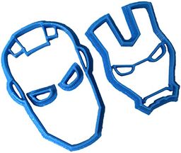 Cuticuter Iron Man krajalnica do masy cukrowej, niebieska,