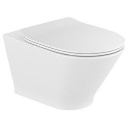 Roca Gap Round Rimless miska WC wisząca +