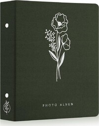 ALBUM FOTOGRAFICZNY NA ZDJĘCIA LNIANY 1000 KIESZENI 11,5