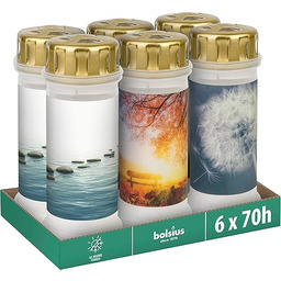 Bolsius Znicz z motywem nr 6 zestaw 6