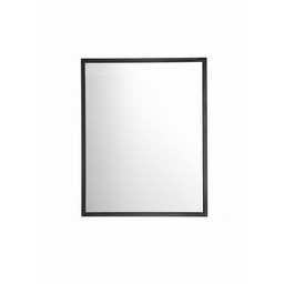 Lustro 60x75x25 cm Seria Brooklin, czarny mat
