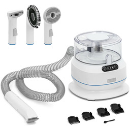 Maszynka do strzyżenia psów z odkurzaczem 5 nasadek