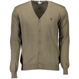 ZIELONY MĘSKI bluza na zamek US POLO