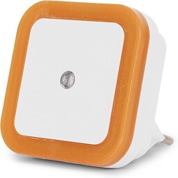 Entac Lampka nocna, 0,5 W, kwadratowa, ciepła biel,