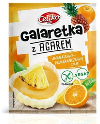 Celiko Galaretka ananasowo pomarańczowa z agarem bezglutenowa 45