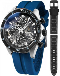 Zegarek Męski Vostok Europe 6S10-320E693SB niebieski