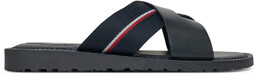 Klapki Tommy Hilfiger FM0FM05415 Granatowy
