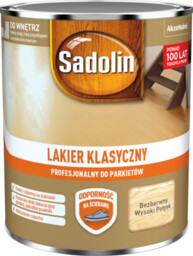 Lakier Klasyczny wysoki połysk 2,5 l Sadolin