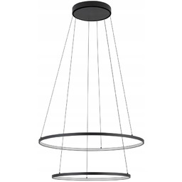 Nowodvorski Lampa Ledowa 10864 Wiszące Czarne Koła Circolo