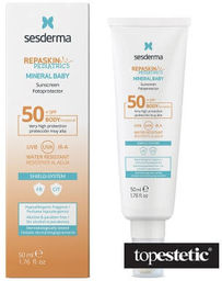 Sesderma Repaskin Mineral Baby Fotoprotector SPF 50+ Wodoodporny
