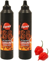 Sos paprykowy Carolina bardzo ostry 1kg x 2