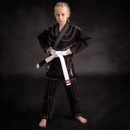 Kimono / GI do BJJ dla dzieci Czarne