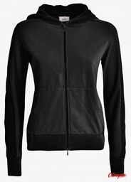 Deha Bluza damska z kapturem Black