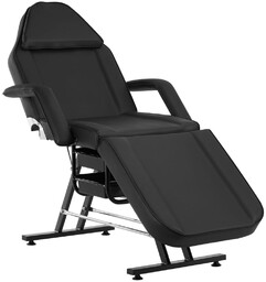 Fotel kosmetyczny Sillon z kuwetami czarny