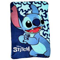 Niebieski miękki kocyk Disney Stitch 100 x 140