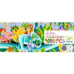 Tekturowe puzzle 1000 elementów Fiesta Djeco Dj07693