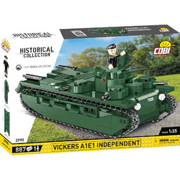 Cobi, klocki, Historical Collection, GREAT WAR VICKERS A1E1