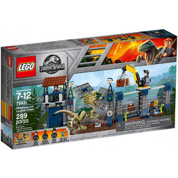 Lego Jurassic World 75931 Atak dilofozaura na posterunek