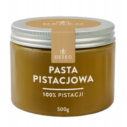 Pasta pistacjowa 100% 500g DESEO PASTA Z PISTACJI