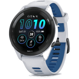 Smartwatch GARMIN Forerunner 265 Biało-granatowy 010-02810-11
