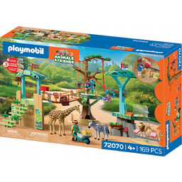 Playmobil 72070 Park Linowy Zoo Safari Zwierzęta Żyrafa