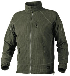 Polar Helikon ALPHA TACTICAL Grid Fleece Olive Green
