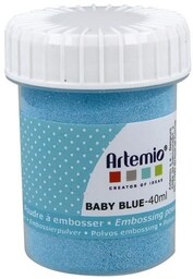 Puder do embossingu Baby Blue 40ml - Artémio