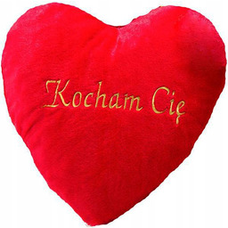 Pluszowe Serce Duże maskotka Poduszka 70X70CM Poduszka XXL