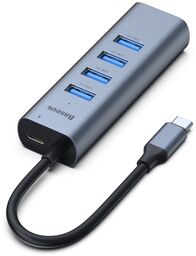 Baseus Enjoy adapter HUB 4xUSB USB-C PD CAHUB-Q0G