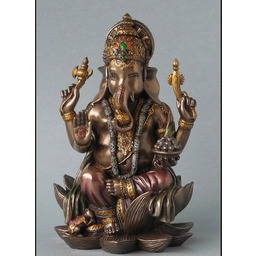 FIGURKA Ganesha - 19 cm MITOLOGIA HINDUSKA