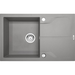 DEANTE Zlewozmywak jednokomorowy z ociekaczem Andante Flush ZQN