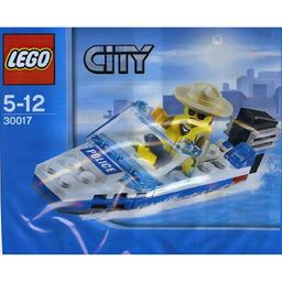 LEGO City 30017 Łódź policyjna