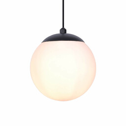 Kaja Pojedyncza lampa wisząca Savoy K-4920 biała czarna