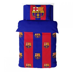 FC Barcelona pościel komplet 135x200 + 50x75 cm