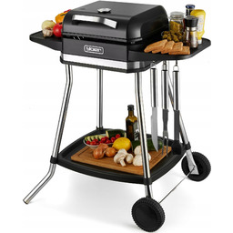 Grill elektryczny Ogrodowy Duży 5w1 Stojący Yoer 3050W