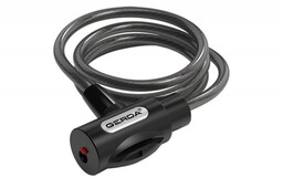 Zapięcie rowerowe linka GERDA FLEX 1200/8V korpus okrągły,
