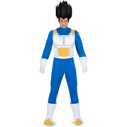 VIVING- Kostium Vegeta M (Koszulka, Kamizelka, Spodnie, Rękawice