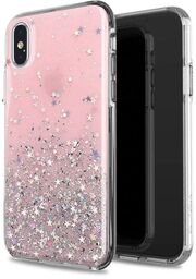 Wozinsky Star Glitter etui Xiaomi Redmi 9 Różowe