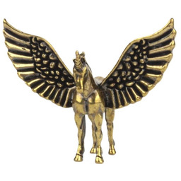 Mała figurka Jednorożec mosiężny na Prezent