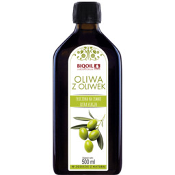 Oliwa z Oliwek Extra Virgin tłoczona na zimno