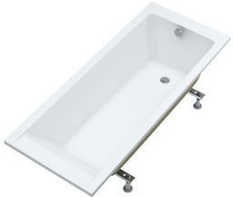 Schedline Milos wanna akrylowa 150x70x56 cm biały ze
