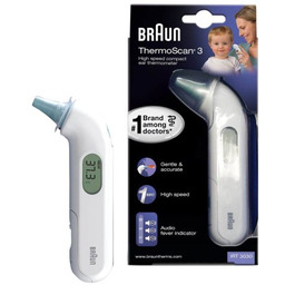 Termometr elektroniczny do ucha Braun TermoScan 3 IRT3030,