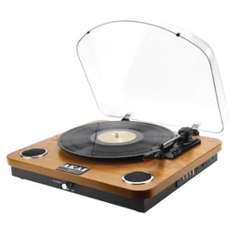 AKAI ATT-11BTN Manualny Napęd paskowy Bluetooth Brązowy Gramofon